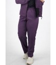 Calça Feminina Tactel com elastano Forrada P ao G1 Frio Roxa